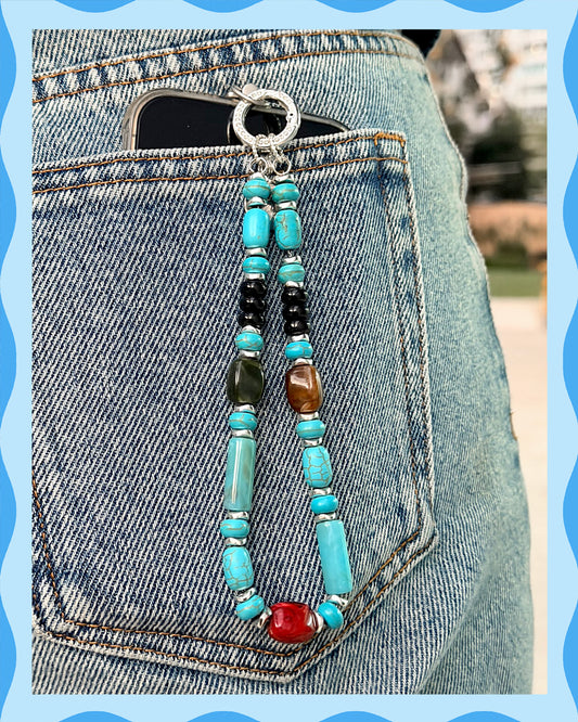 ✨ Human Jewelry – Handmade with Turquoise Colored Beads Series – Cute by Nature (Nomad Sky)