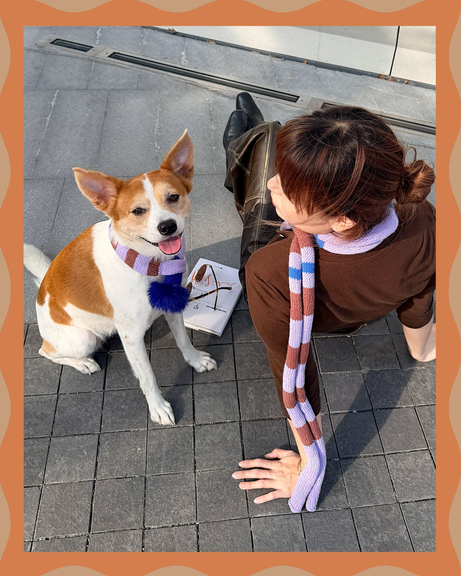 For Human: Skinny Knit Scarf