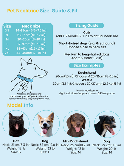 ✨Matching Pet & Owner Jewelry Sets – Handmade with Southeast Asian Beads & Organic Coconut Discs Necklace– Cute by Nature (Sepia Drop)