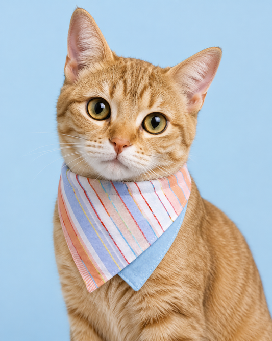 Sunrise Stripe Pet Bandana
