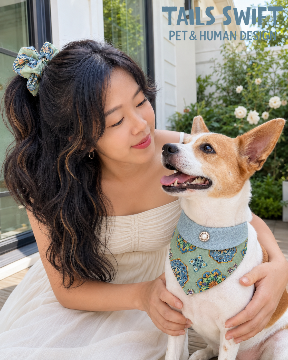 Dusty Sage Pet & Owner Matching Set