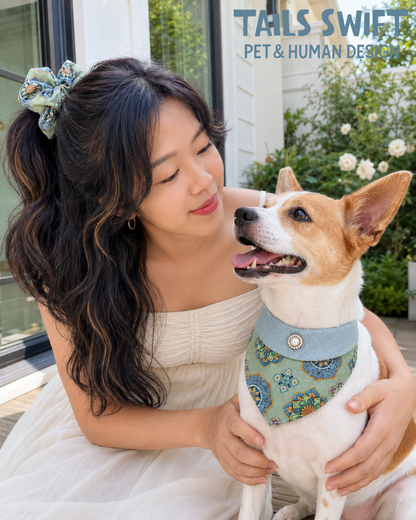 Dusty Sage Pet & Owner Matching Set