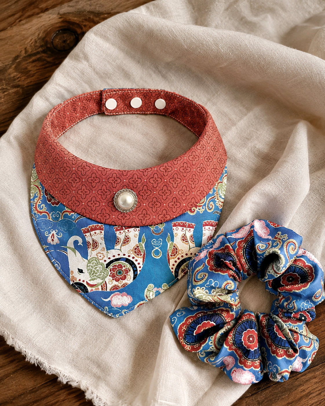 Royal Blue Pet & Owner Matching Set