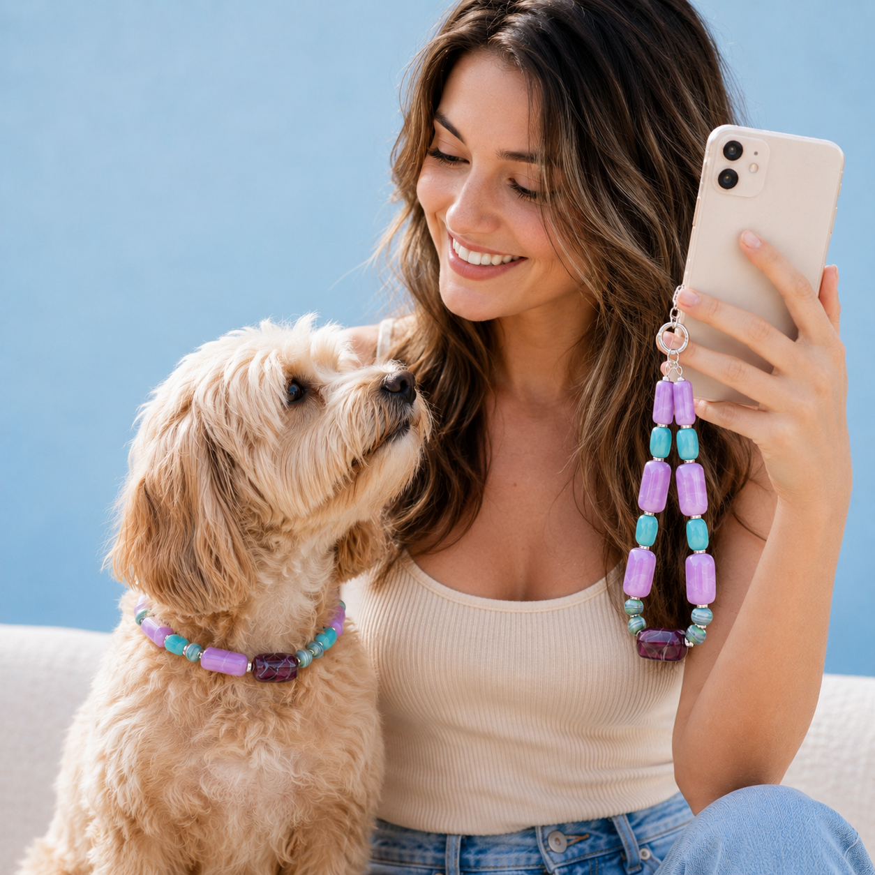 Phone Wrist Strap Set