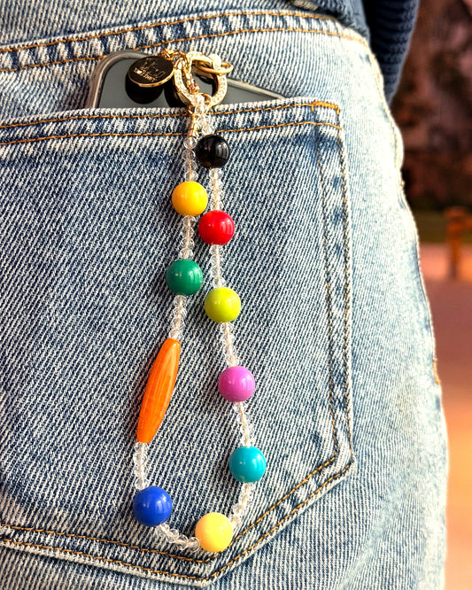 ✨ Human Jewelry – Handmade Colorful Beaded Series - Color Splash (Crystal)