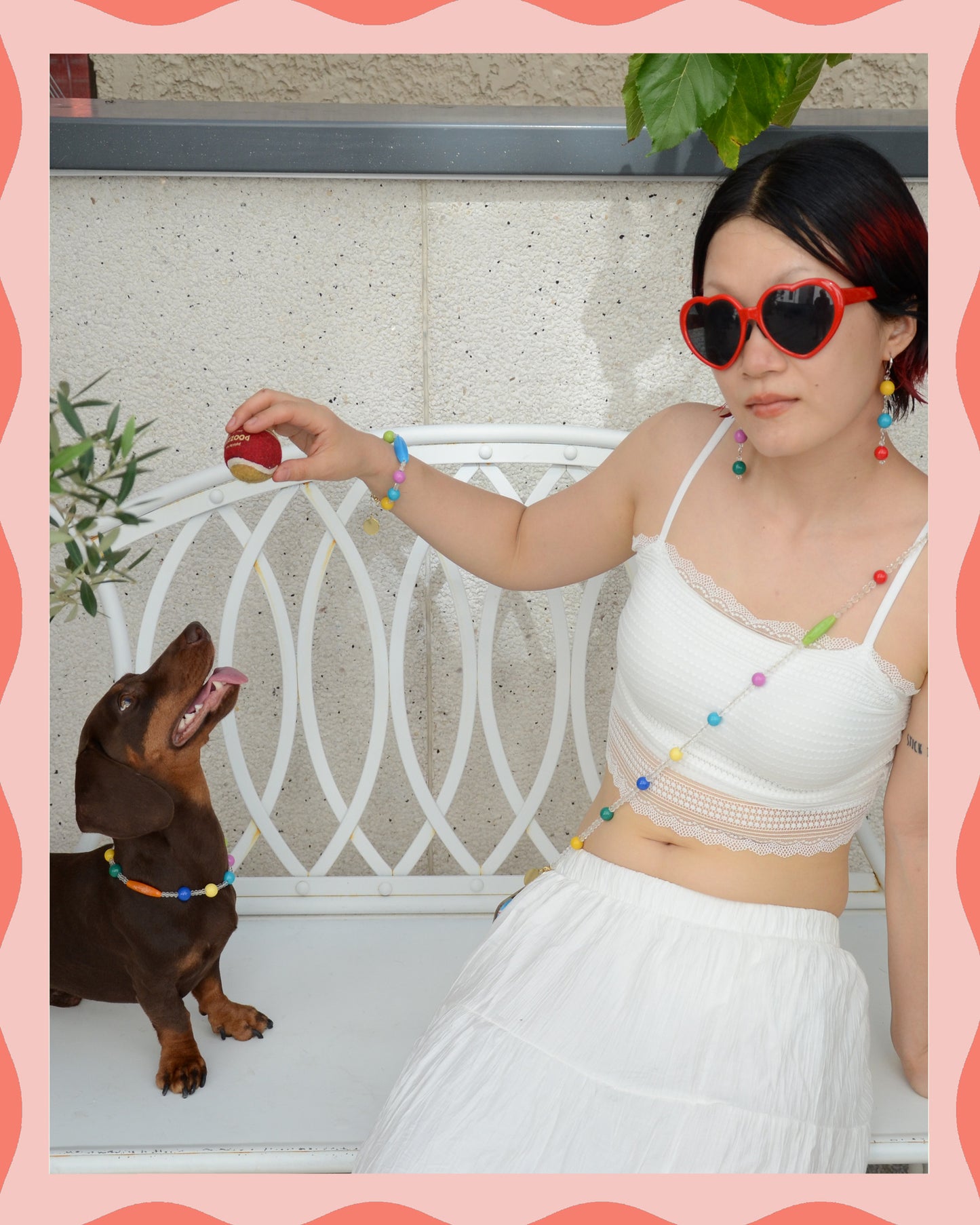 ✨ Human Jewelry – Handmade Colorful Beaded Series - Color Splash (Crystal)