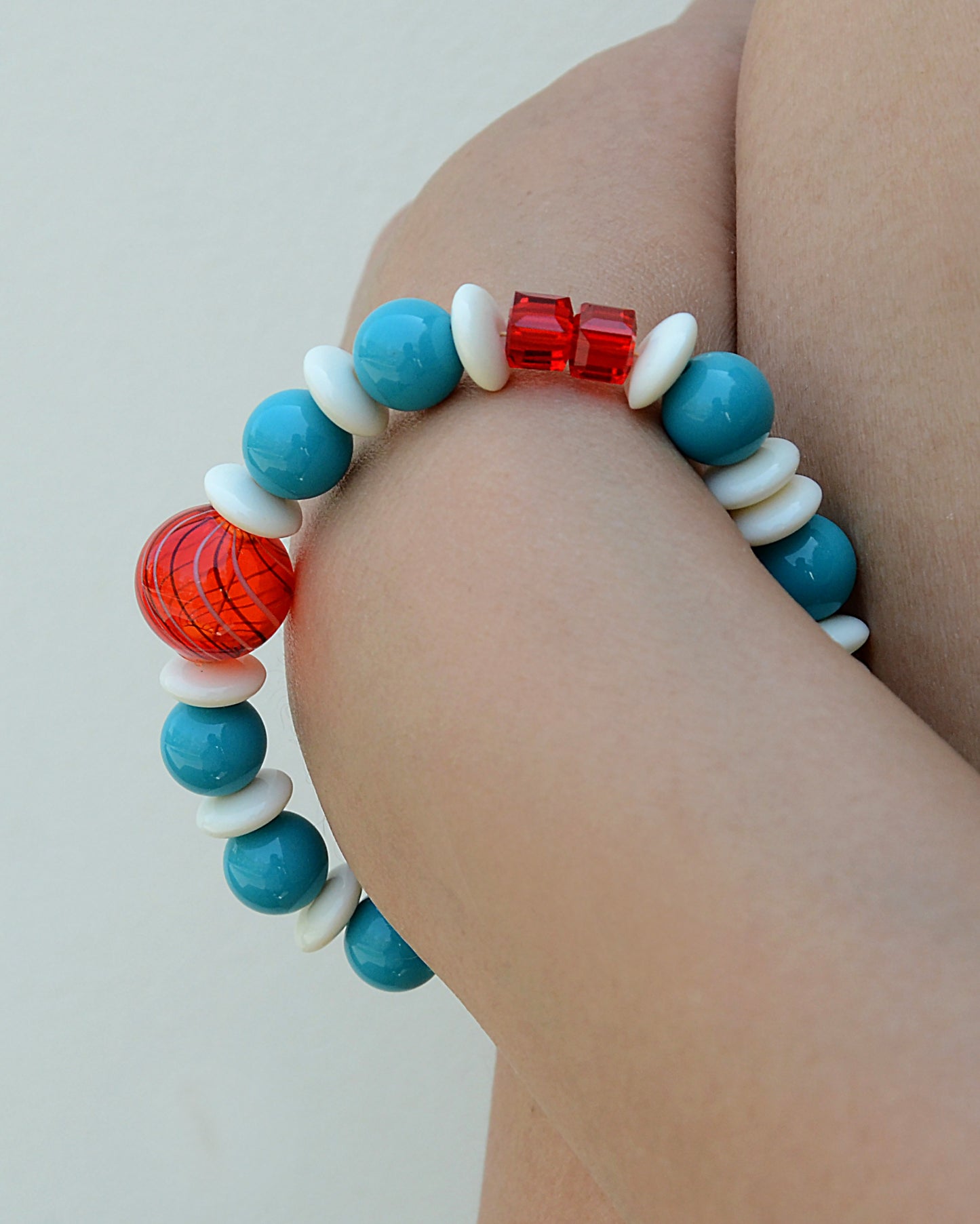 ✨ Human Jewelry – Handmade Colorful Beaded Series - Color Splash (Lollipop)