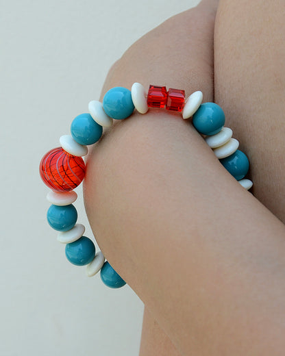 ✨ Human Jewelry – Handmade Colorful Beaded Series - Color Splash (Lollipop)