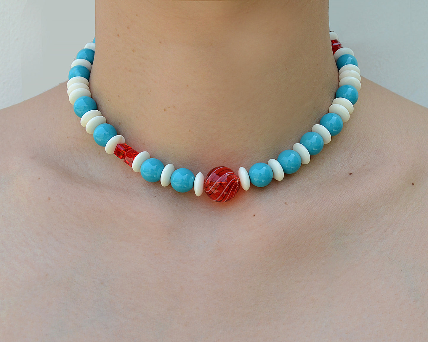 ✨ Human Jewelry – Handmade Colorful Beaded Series - Color Splash (Lollipop)