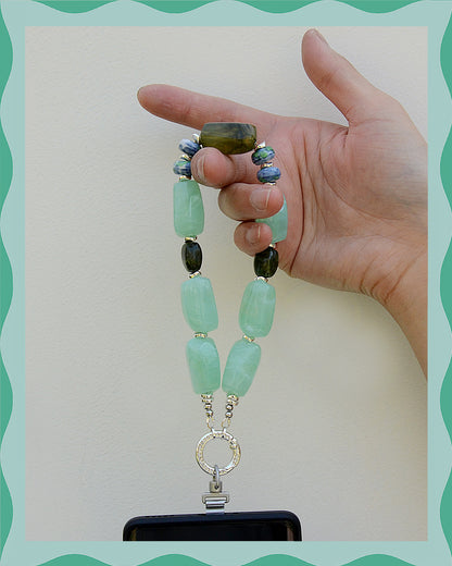 ✨Matching Pet & Owner Jewelry Sets –  Handcrafted Bold Beaded Necklaces - Candy Crush（Mint Green）