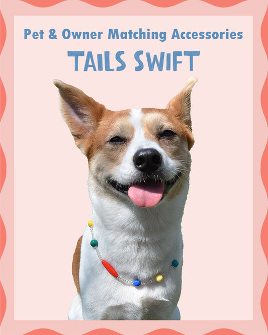 ✨Pet Jewelry – Handmade Colorful Beaded Necklaces - Color Splash (Crystal)