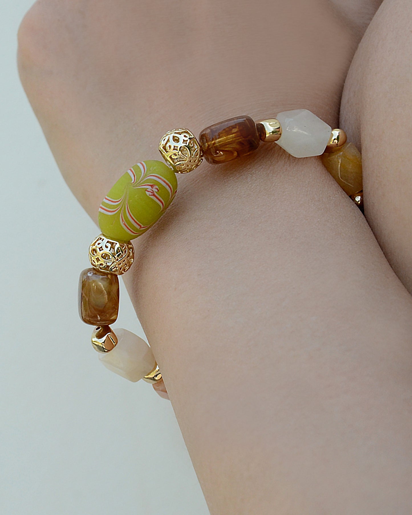 ✨Matching Pet & Owner Jewelry Sets – Handmade with Southeast Asian Beads & Organic Coconut Discs Necklace– Cute by Nature (Sepia Drop)