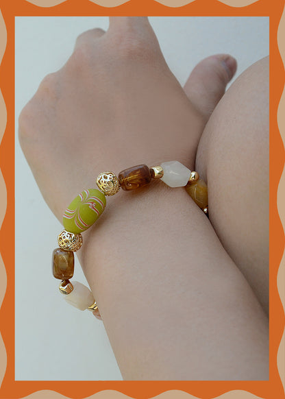 ✨Matching Pet & Owner Jewelry Sets – Handmade with Southeast Asian Beads & Organic Coconut Discs – Cute by Nature (Sepia Drop)